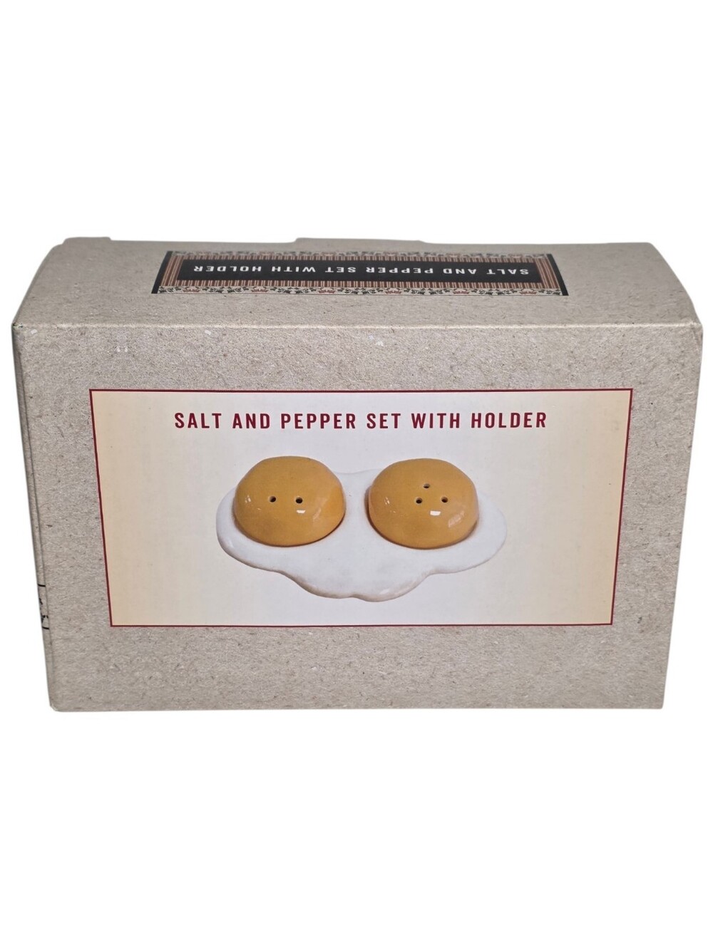 Cracker Barrel Old Country Store Exclusive Fried Egg Salt & Pepper Shaker Set - Picture 2 of 7